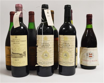 Lot 427 - Eight assorted red wines