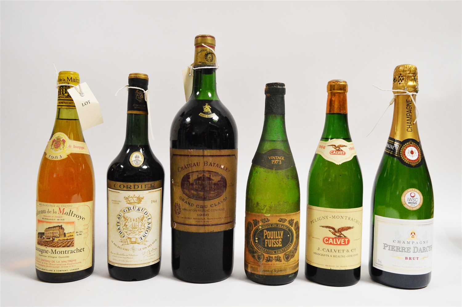 Lot 428 - Six mixed wines