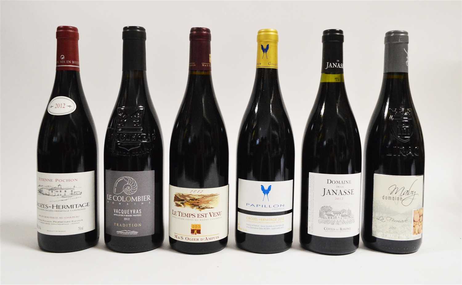 Lot 438 - Six modern French wines