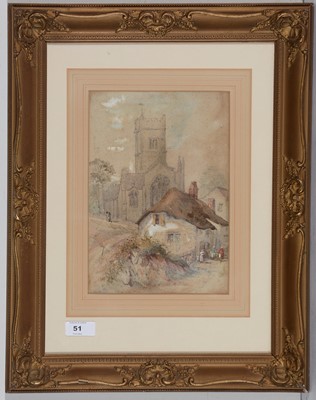 Lot 93 - 19th Century British School - watercolour.