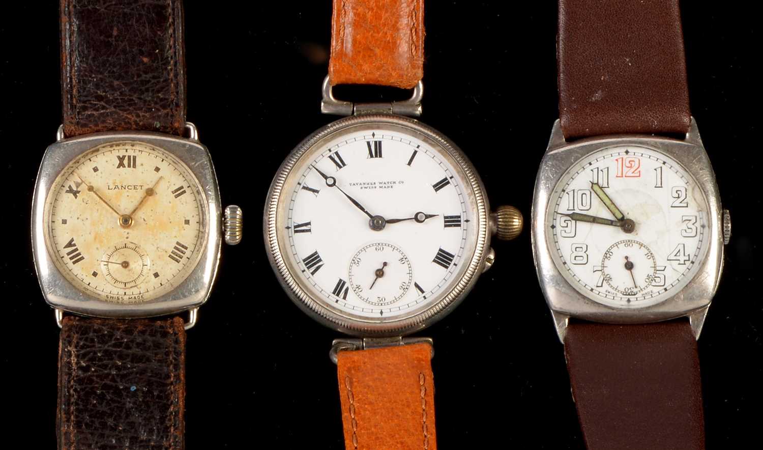 Lot 15 - Three gentleman's watches.
