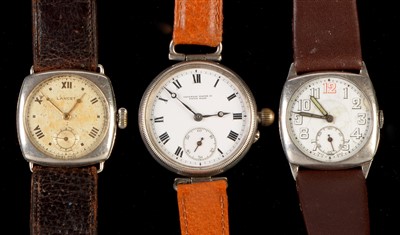 Lot 15 - Three gentleman's watches.