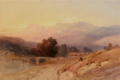 Lot 762 - Thomas Miles Richardson, jnr., RWS - watercolour.