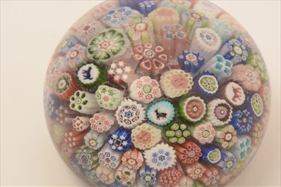 Lot 618 - A mid 19th Century Baccarat paperweight.