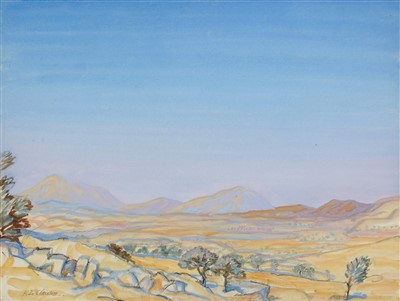 Lot 758 - Katharine F* Clausen, ARWS - watercolour.