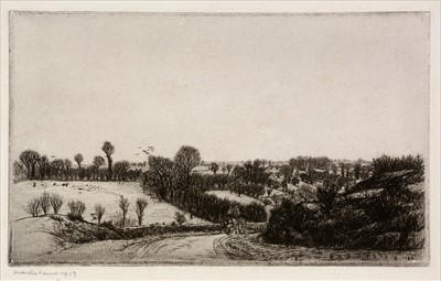 Lot 243 - Jean Frelaut (1879-1954) - etching.