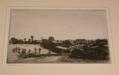 Lot 243 - Jean Frelaut (1879-1954) - etching.