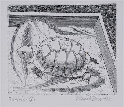 Lot 1042 - Edward Bawden - etching.