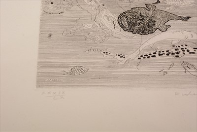 Lot 1038 - Anthony Gross - etching.