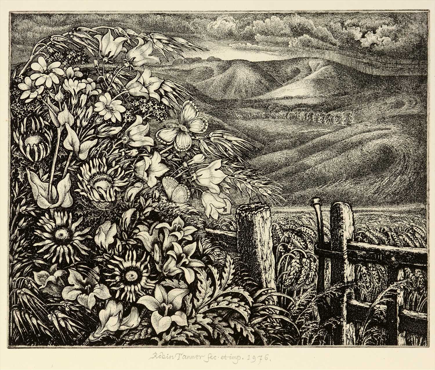 Lot 1030 - Robin Tanner - etching.
