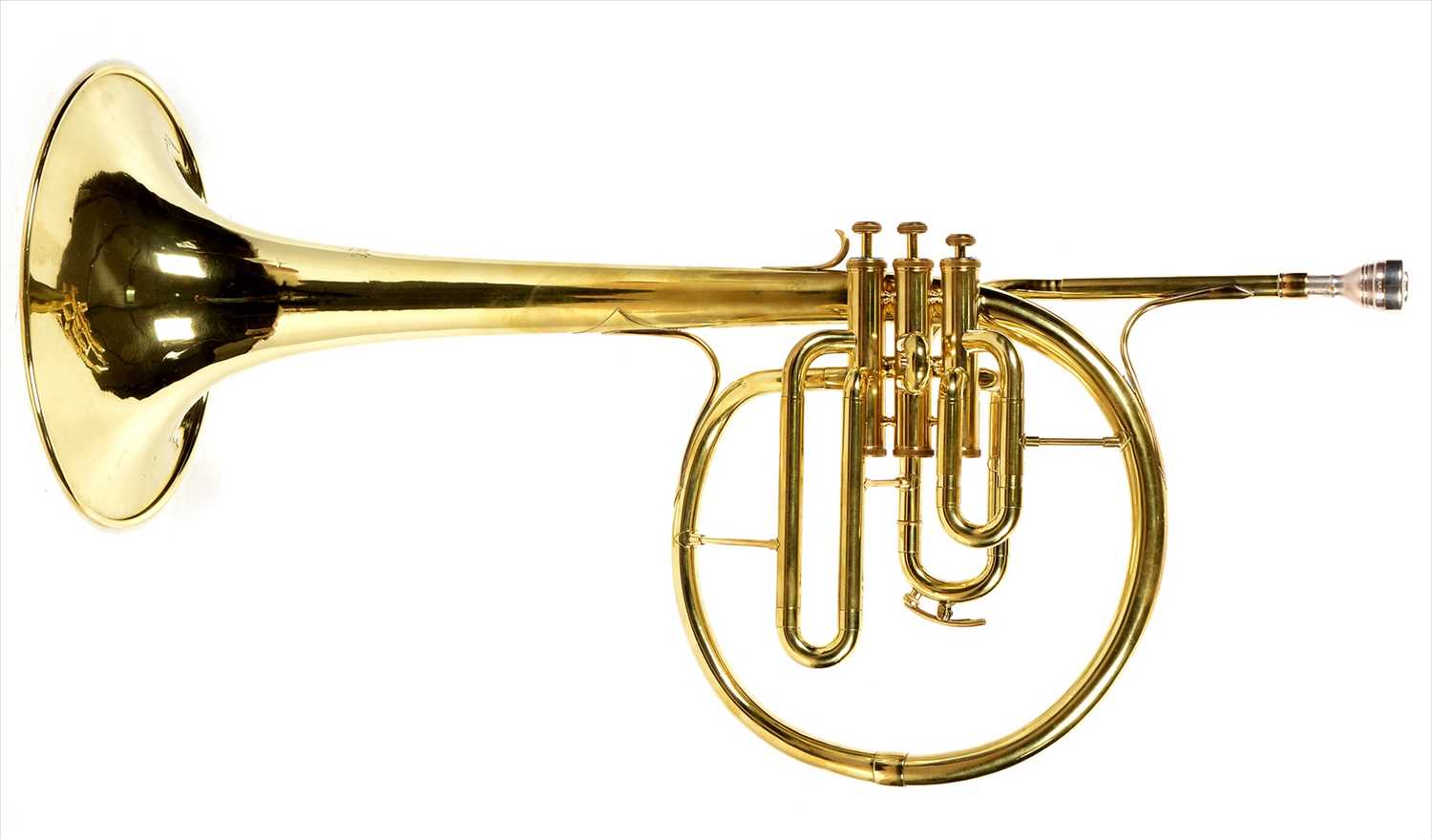 Lot 126 - Amati Brass Mellophone