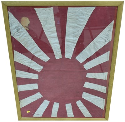 Lot 1156 - Second World War  Japanese flag