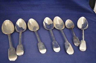 Lot 208 - Silver spoons
