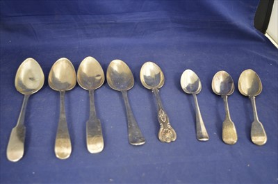 Lot 240 - Silver spoons