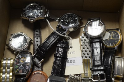 Lot 402 - Mixed watches