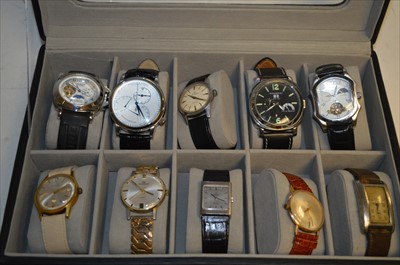 Lot 417 - Ten mixed watches