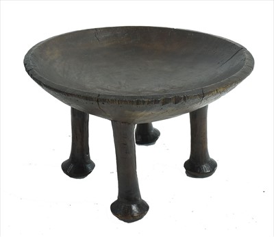 Lot 1579 - Kamba stool