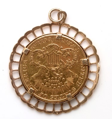 Lot 155 - Twenty Dollar pendant
