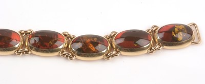 Lot 140 - Willy Jager for Halberstadt amber set jewellery
