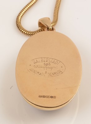 Lot 140 - Willy Jager for Halberstadt amber set jewellery