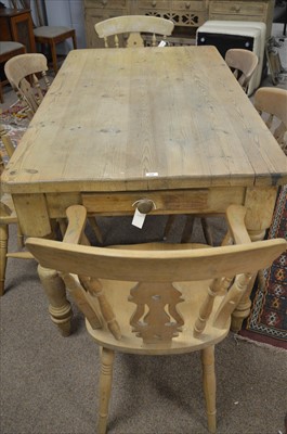 Lot 335 - Table and chairs