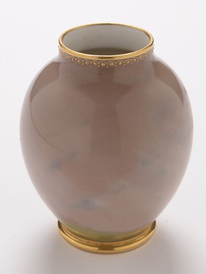 Lot 505 - A Vienna decorated vase by Wagner