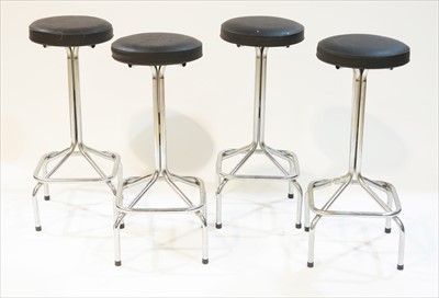 Lot 943 - Four bar stools.