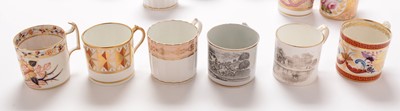 Lot 463 - 29 early 19th century English coffee cans
