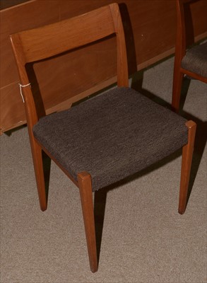 Lot 944 - Three 1960's Kontiki dining chairs.