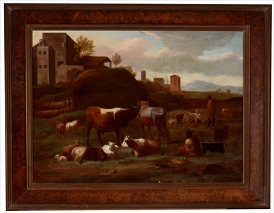 Lot 784 - 19th Century Continental School - oil.