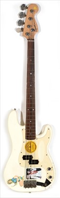 Lot 71 - Squire bass guitar