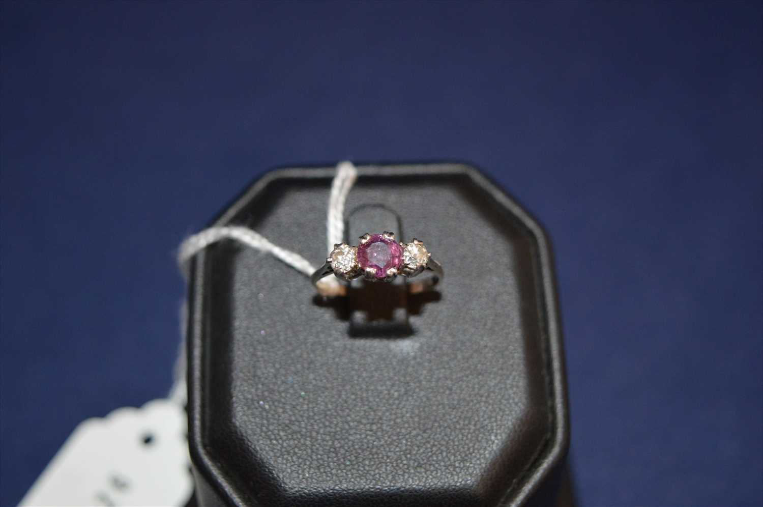 Lot 3 - Ruby and Diamond ring