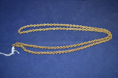 Lot 16 - Gold necklace