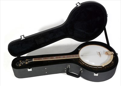 Lot 38 - Ozark Tenor four string banjo