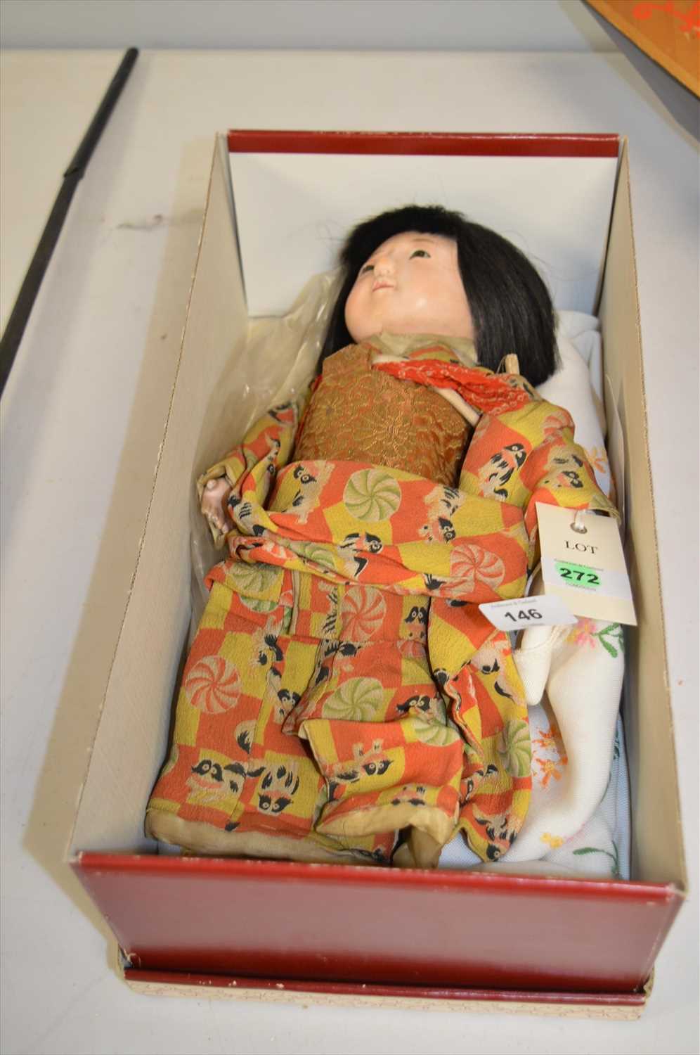 Lot 146 - Japanese costume doll