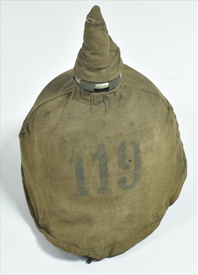 Lot 1199 - Baden Infantry enlisted man's Pickelhaube