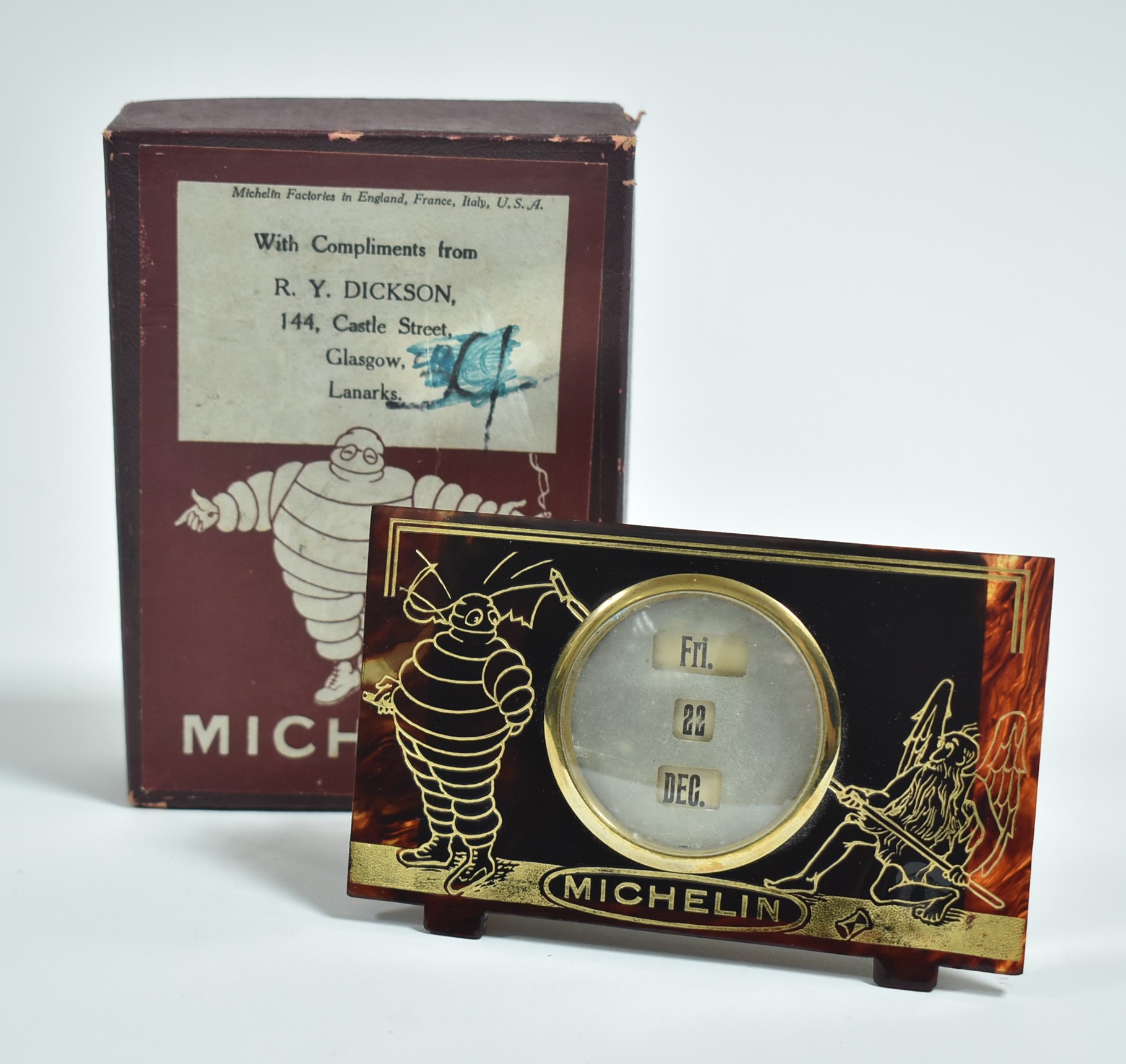 Lot 1094 Michelin Calendar