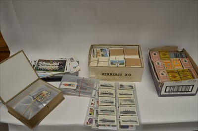 Lot 220 - Cigarette cards and stamps