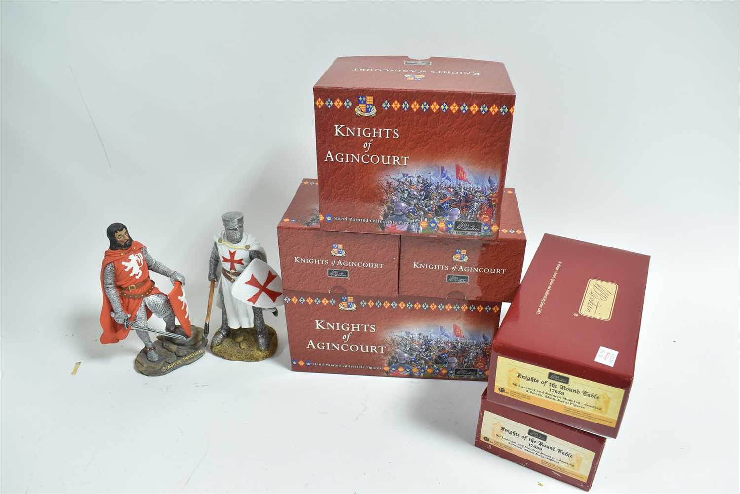 Lot 329 - Britains Knights of Agincourt figures