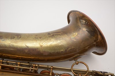 Lot 128 - Selmer balanced action tenor saxophone.