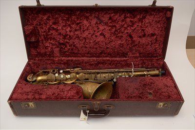 Lot 129 - Selmer super balanced action tenor saxophone