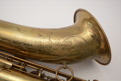 Lot 129 - Selmer super balanced action tenor saxophone