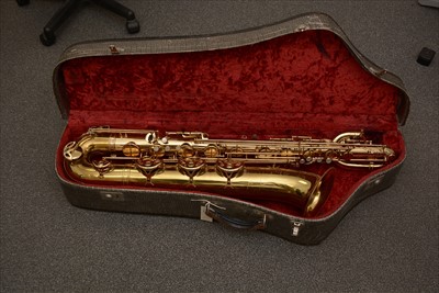 Lot 133 - Selmer VI Baritone saxophone low A