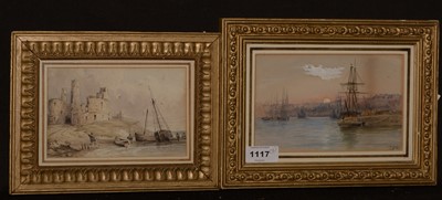 Lot 1117 - * L* and 19th Century British School - watercolours.