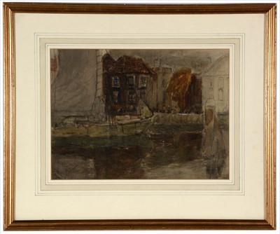 Lot 618 - George Edward Horton - watercolour.