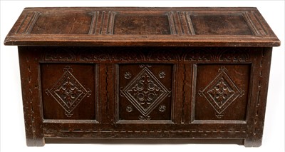 Lot 1075 - Oak Coffer