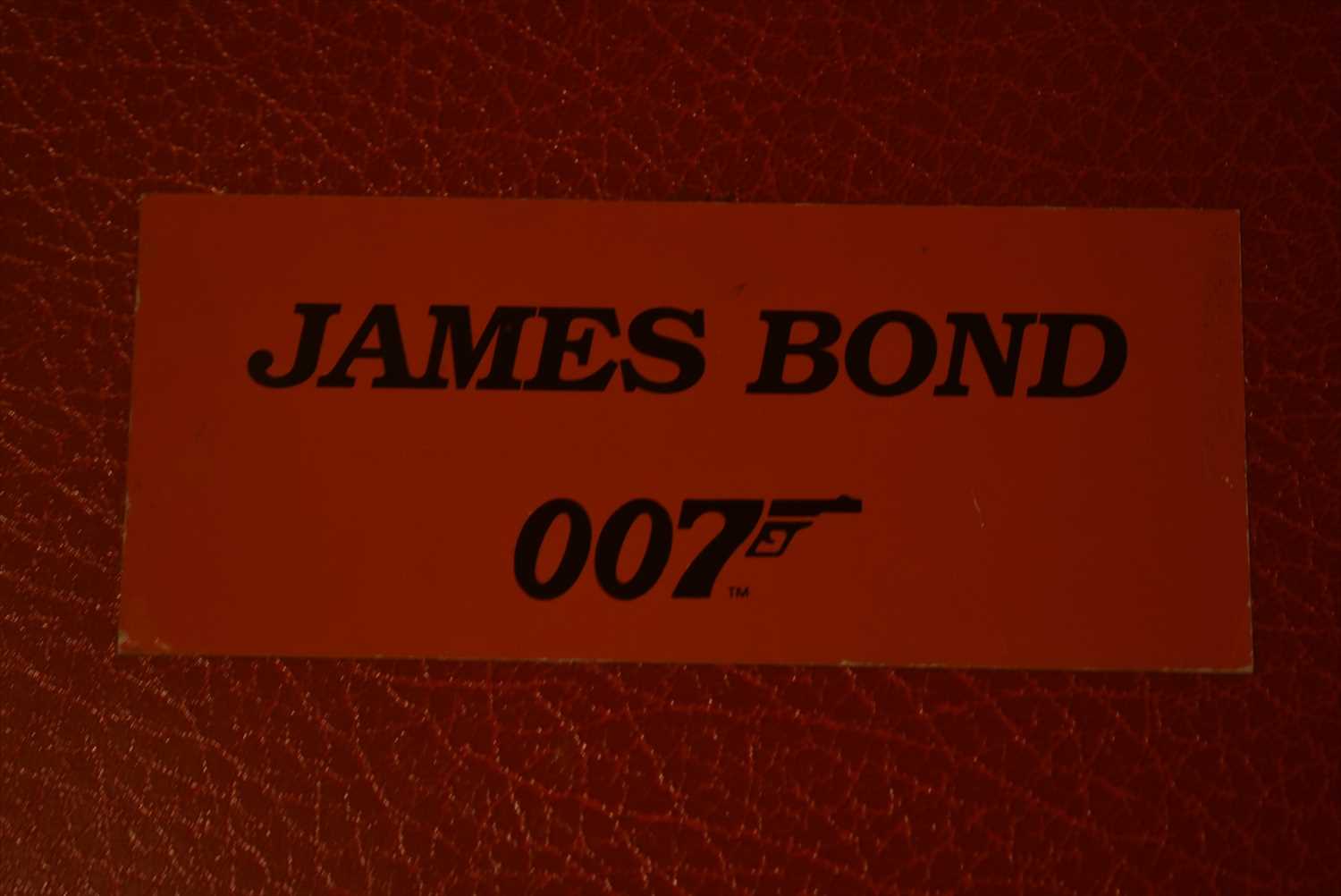 Lot 1011 - James Bond 007 autographs