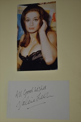 Lot 1011 - James Bond 007 autographs