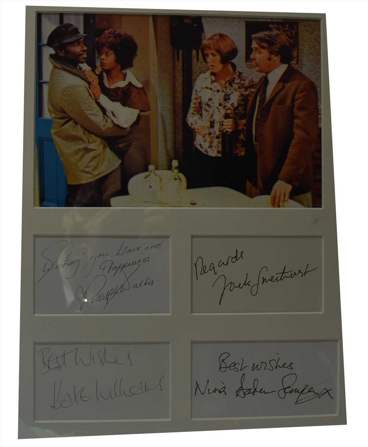 Lot 1014 - Love Thy Neighbour signatures