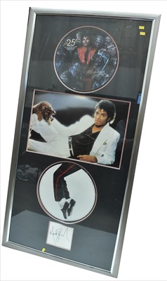 Lot 1028 - Michael Jackson autograph
